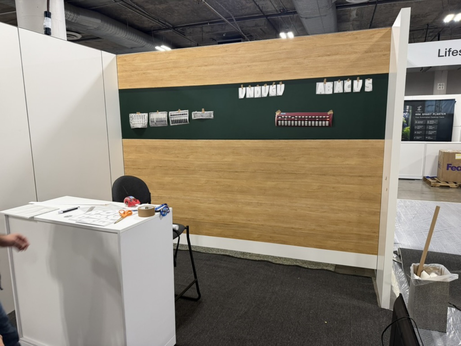 Undugu booth at CES